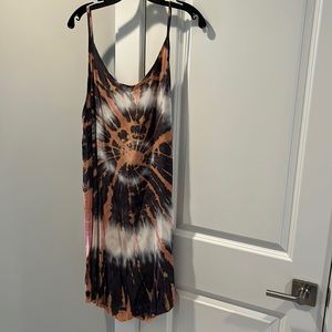 Peyton Jensen Tie Dye rayon dress. Size M.